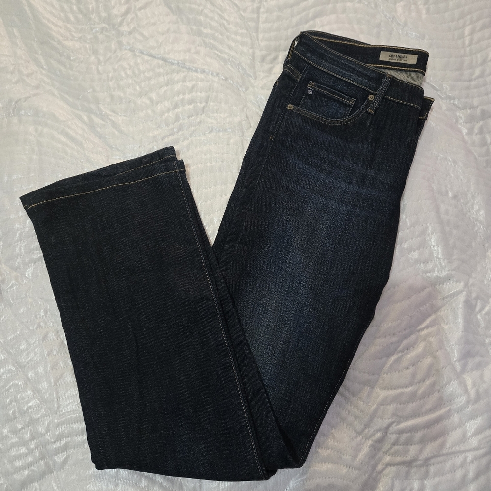 AG Women's Dark Blue Boot Cut Jeans - Picture 12 of 12